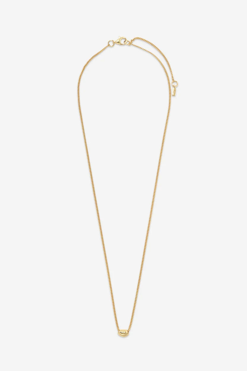 Mini Gemstone Drop Necklace