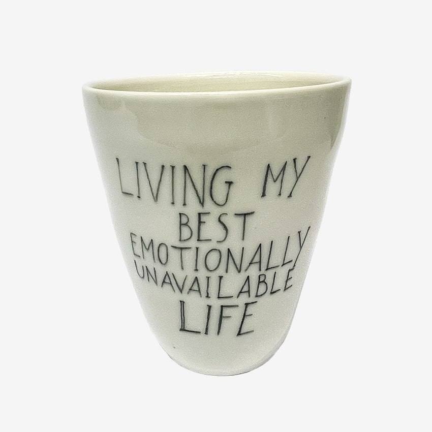 Cat Cup | Living My Best Emotionally Unavailble Life