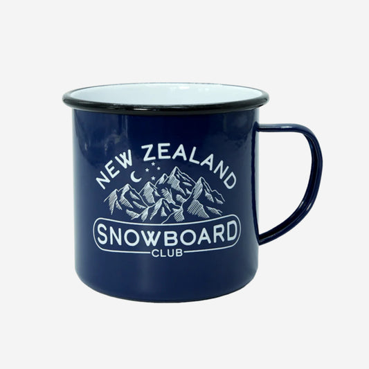 Enamel Mug | Snowboard Club