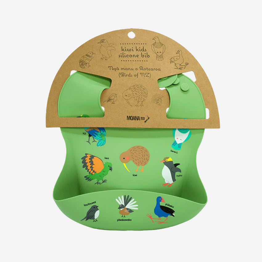 Silicone Bib | NZ Birds