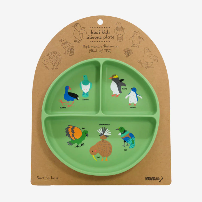 Kiwi Kids Silicone Plate