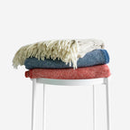 Lambswool Blanket | Basket Weave