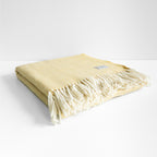 Lambswool Blanket | Herringbone Weave