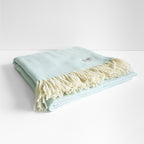 Lambswool Blanket | Herringbone Weave
