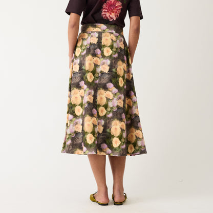 Aries Skirt | Rain Floral