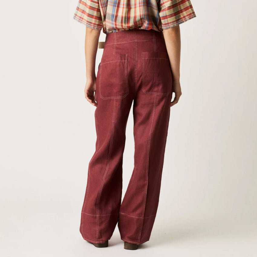 Bodhi Linen Pant | Spice