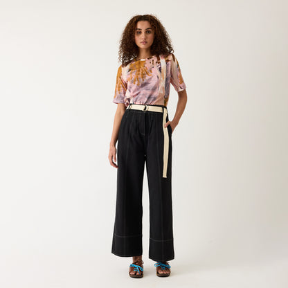 Bodhi Wide Leg Pant | Black