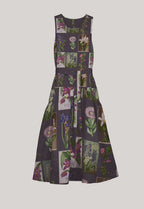 Clementine Dress | Charcoal Archive Floral