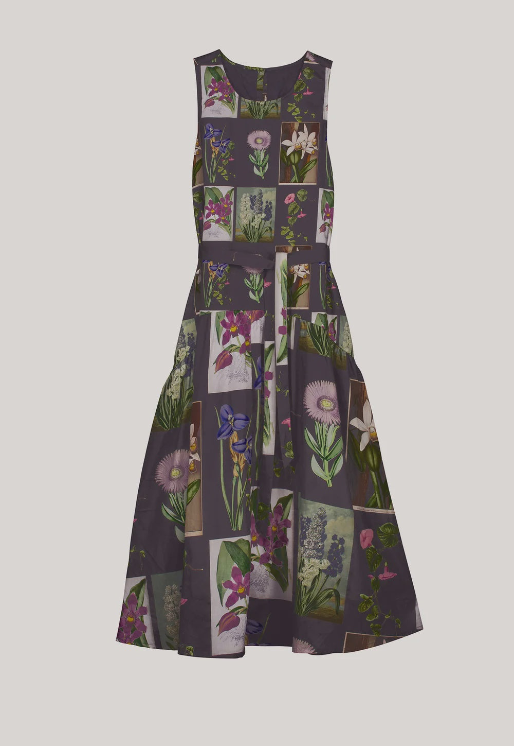 Clementine Dress | Charcoal Archive Floral