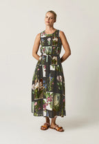 Clementine Dress | Charcoal Archive Floral