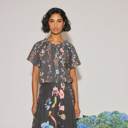 Daphne Top | Watercolour Charcoal