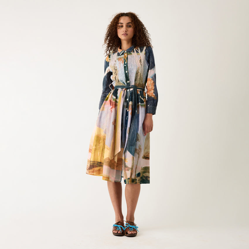 Delphi Dress | Night Herons