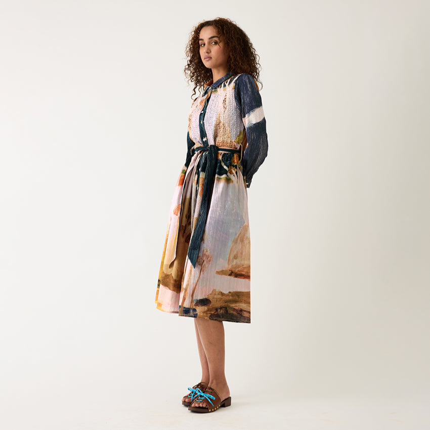 Delphi Dress | Night Herons