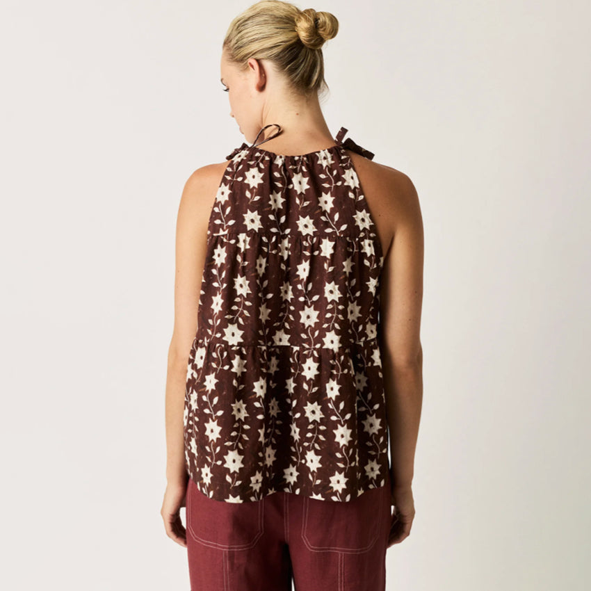 Delta Tie Tank | Ochre Flower