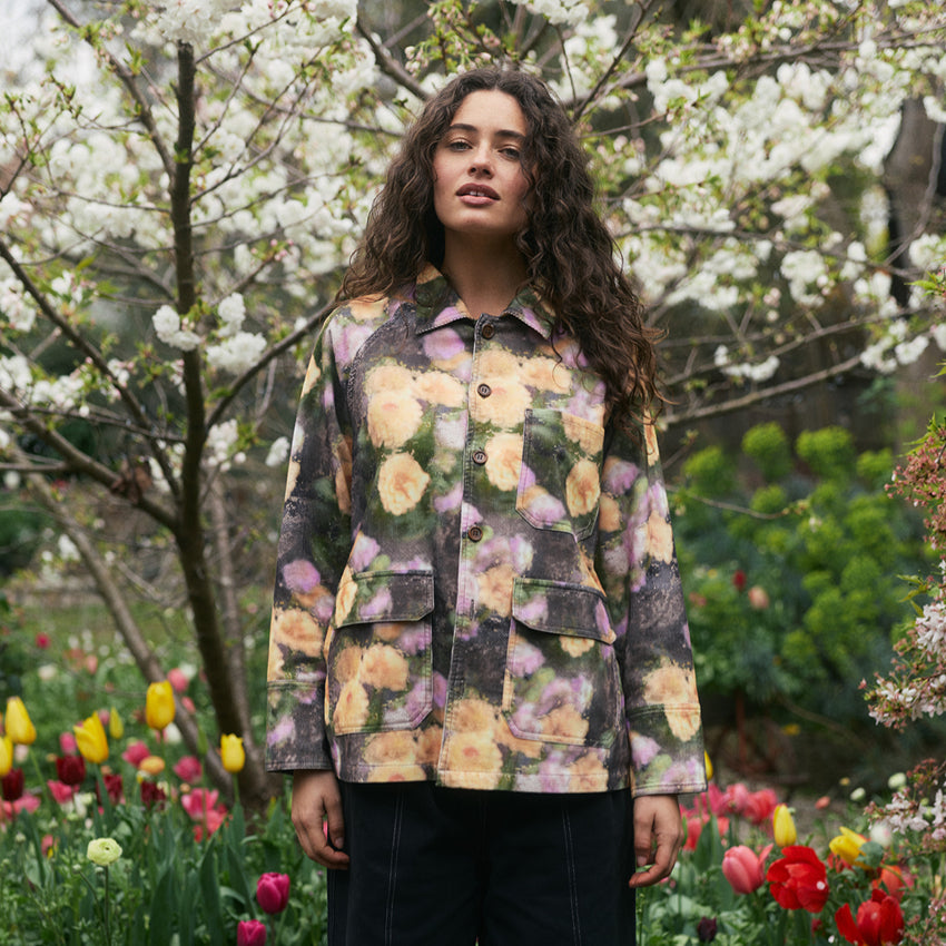 Elsie Jacket | Rain Floral