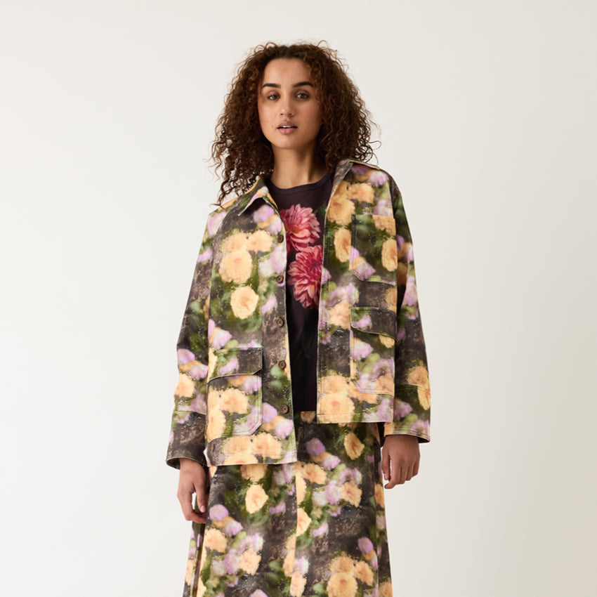 Elsie Jacket | Rain Floral
