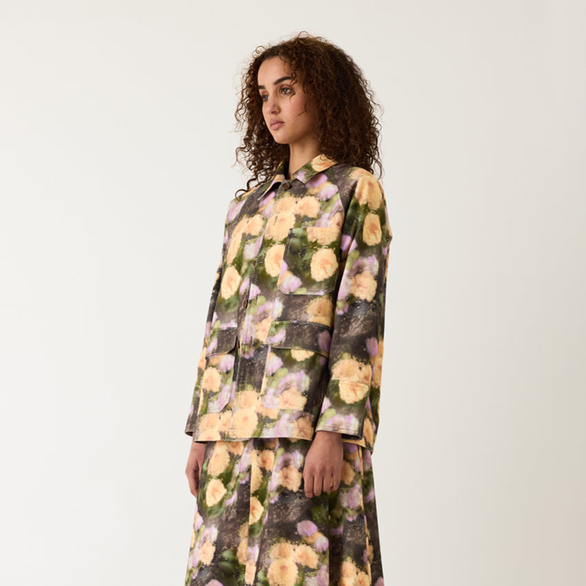 Elsie Jacket | Rain Floral