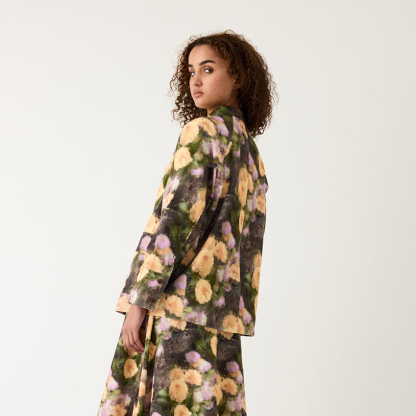 Elsie Jacket | Rain Floral