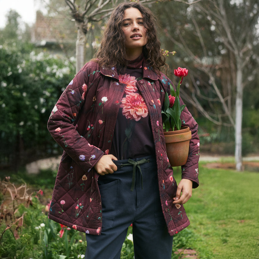 Flora Trench | Bloom Tile
