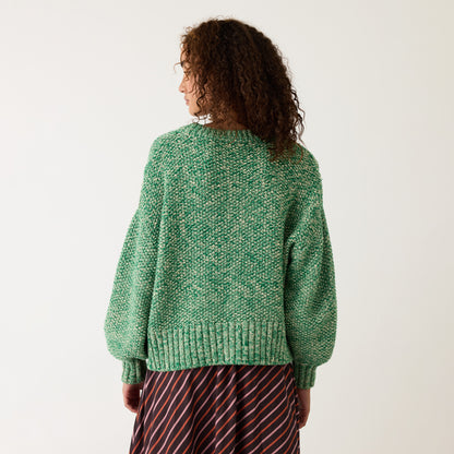 Gigi Cable Knit | Emerald Splice