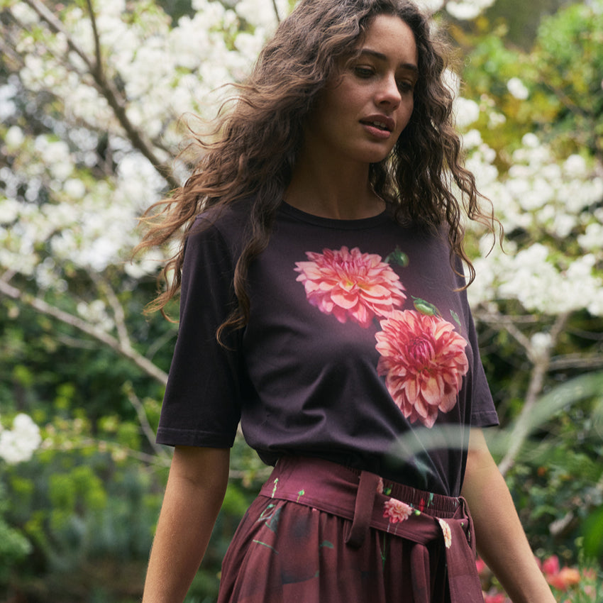 Grace Tee | Dahlia