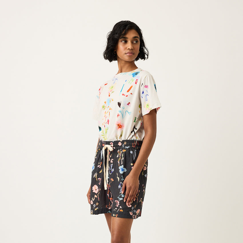 Iris Short | Watercolour Charcoal