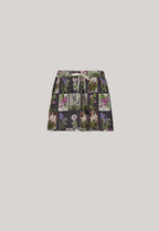Iris Short | Charcoal Archive Floral