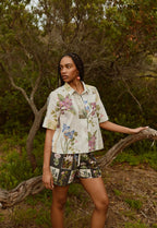 Iris Short | Charcoal Archive Floral