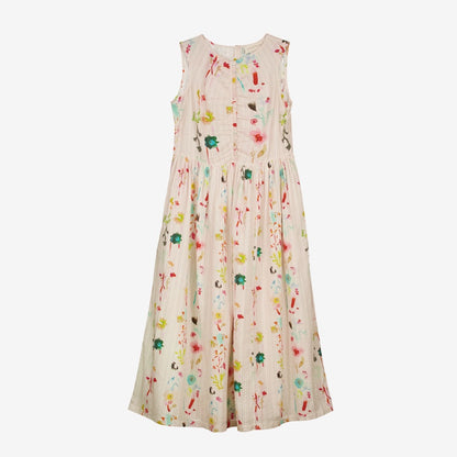 Khai Dress | Watercolour Cream