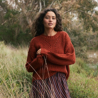 Lou Knit | Rust