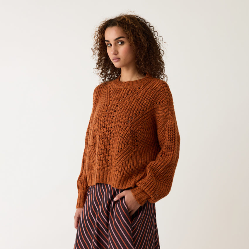 Lou Knit | Rust