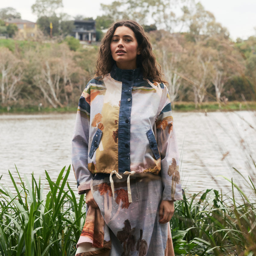 Marlo Jacket | Night Herons