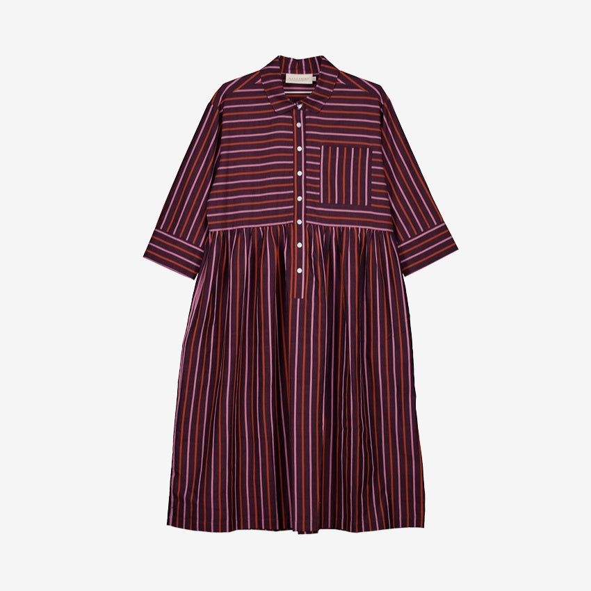 Mel Dress | Twilight Stripe