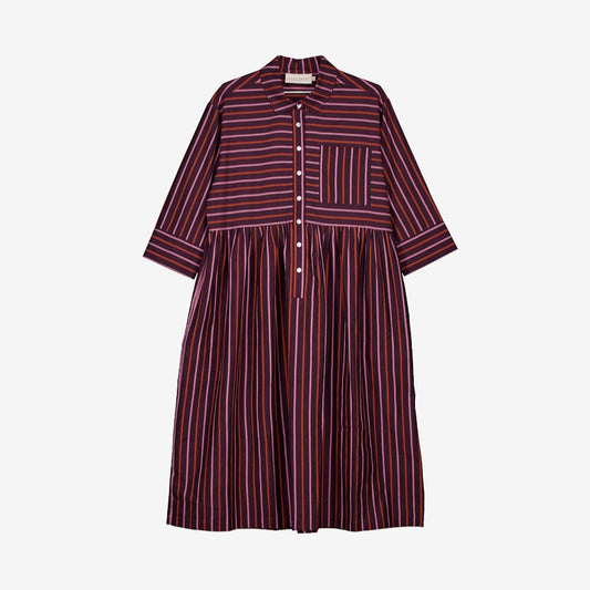 Mel Dress | Twilight Stripe