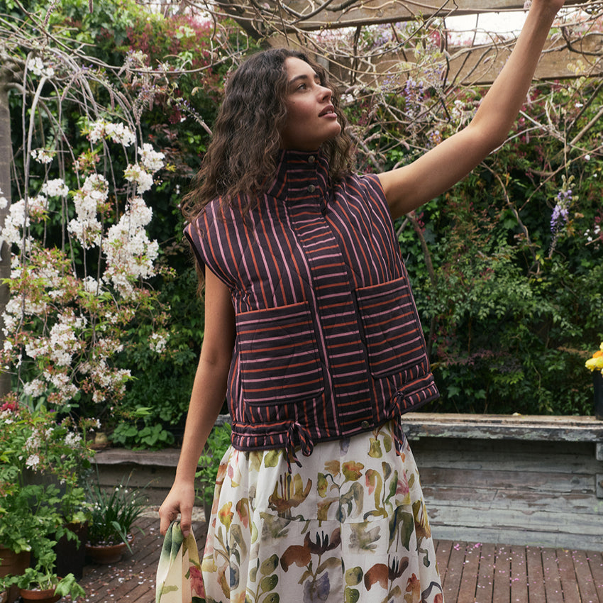 Noa Vest | Twilight Stripe