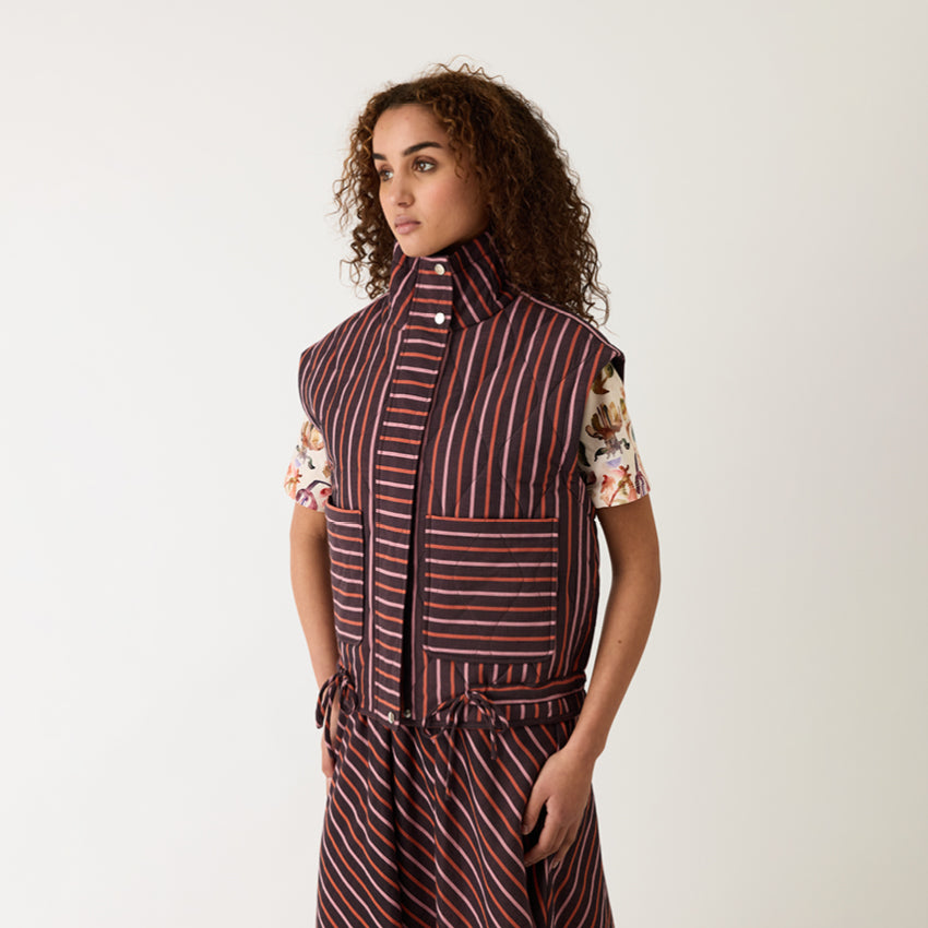 Noa Vest | Twilight Stripe