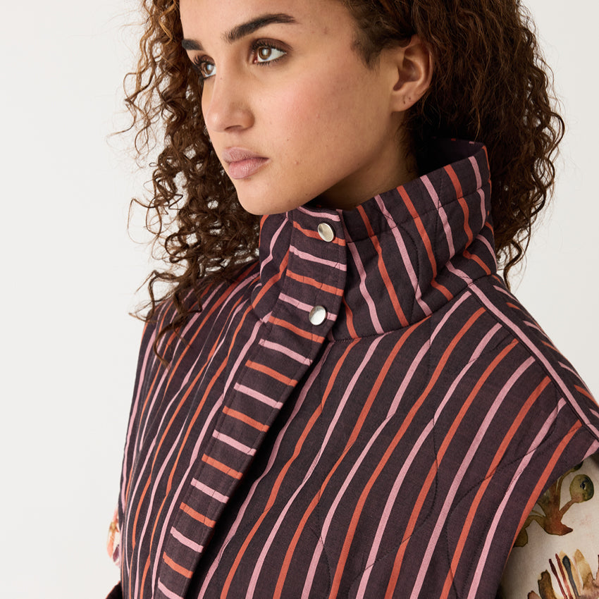 Noa Vest | Twilight Stripe