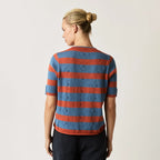Rana Knit Tee | Terracotta Striped