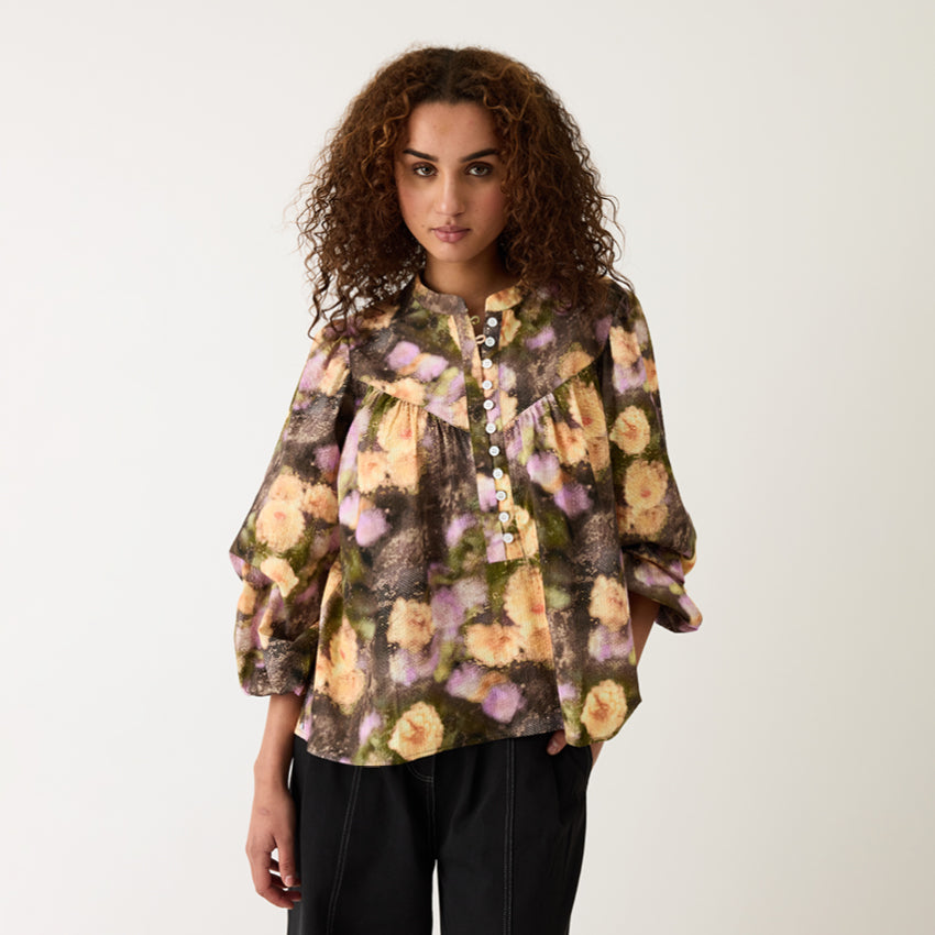 Sierra Blouse | Rain Floral