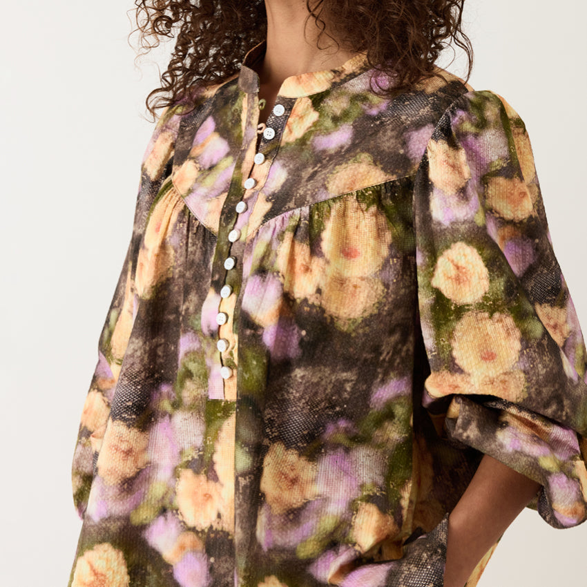Sierra Blouse | Rain Floral