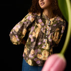 Sierra Blouse | Rain Floral