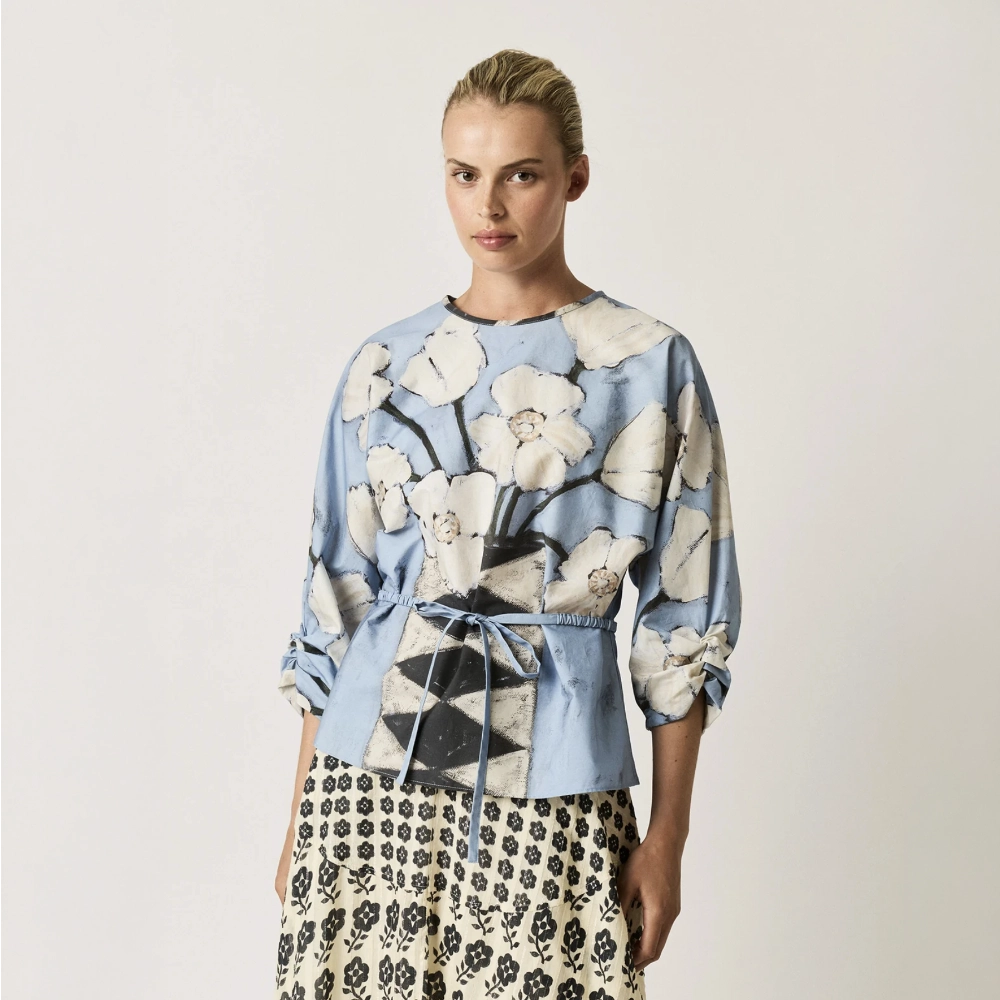 Zephyr Blouse | Island Still Life