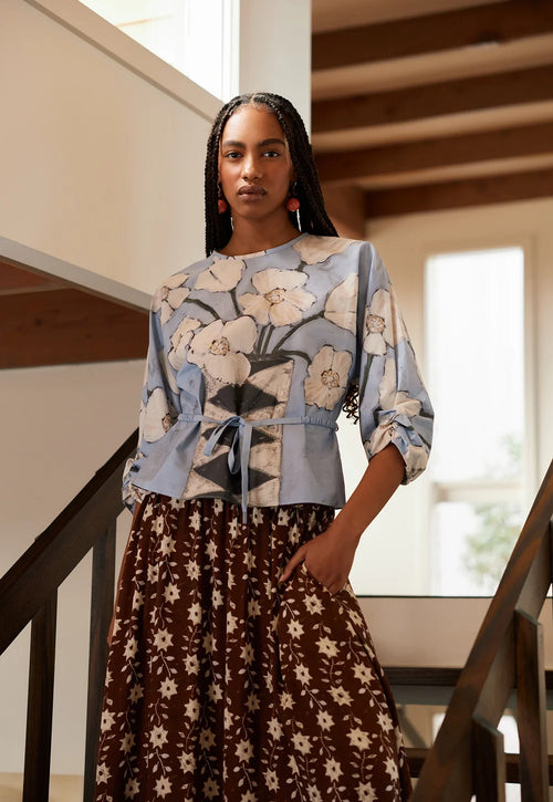 Zephyr Blouse | Island Still Life