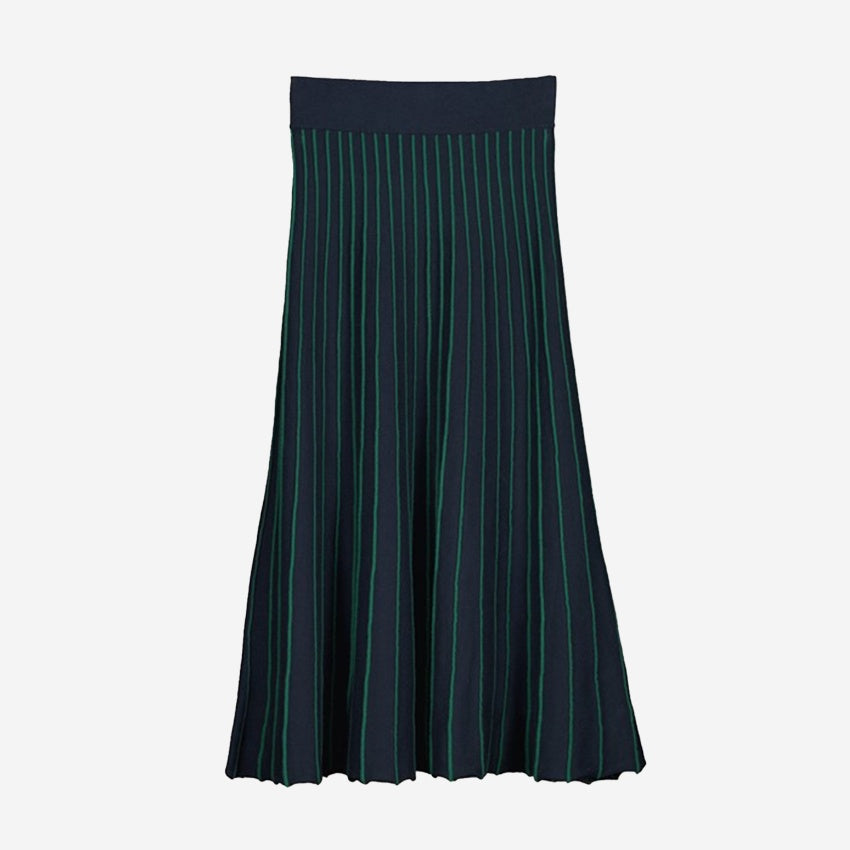 The Nancybird Aine Skirt in Foliage on a blank background