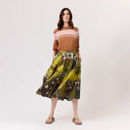 Eula Skirt | Daisy Field