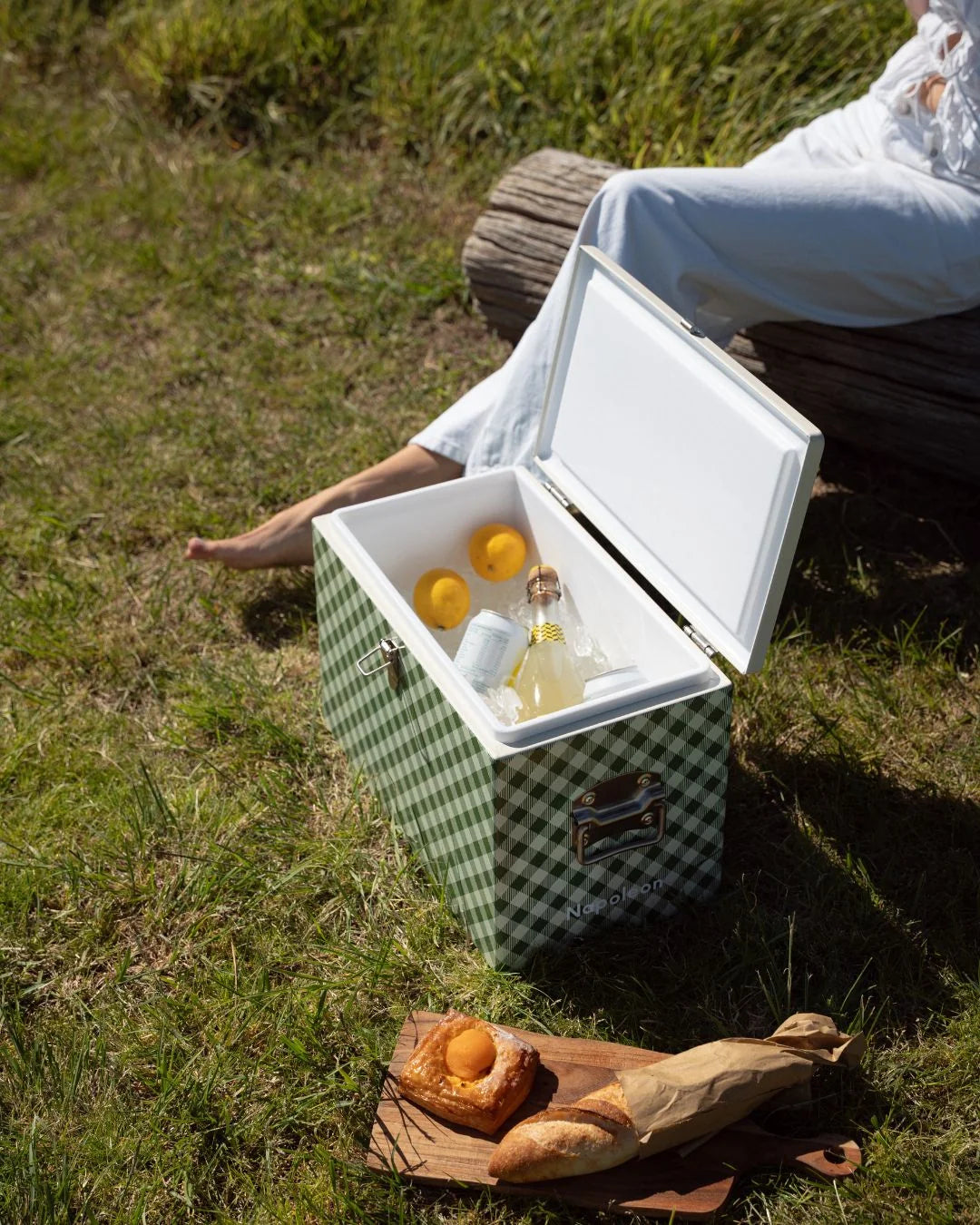 Chilly Bin | Avocado Gingham