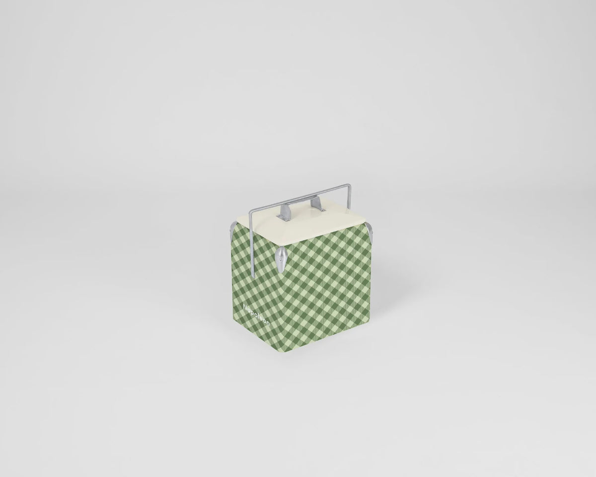 Mini Chilly Bin | Avocado Gingham