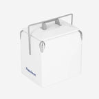 The Napoleon Goods Mini Chilly Bin in Coconut White on a blank background
