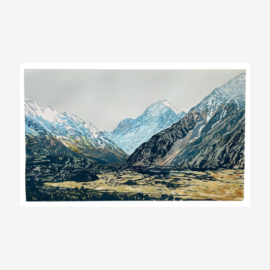 Aoraki From The Hermitage | Framed | 34/55