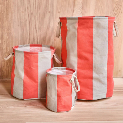 Kara Storage Basket | Cherry Red